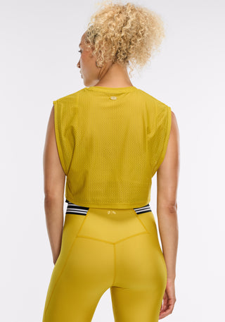 Basketball Mesh Crew Neck Muscle Tank