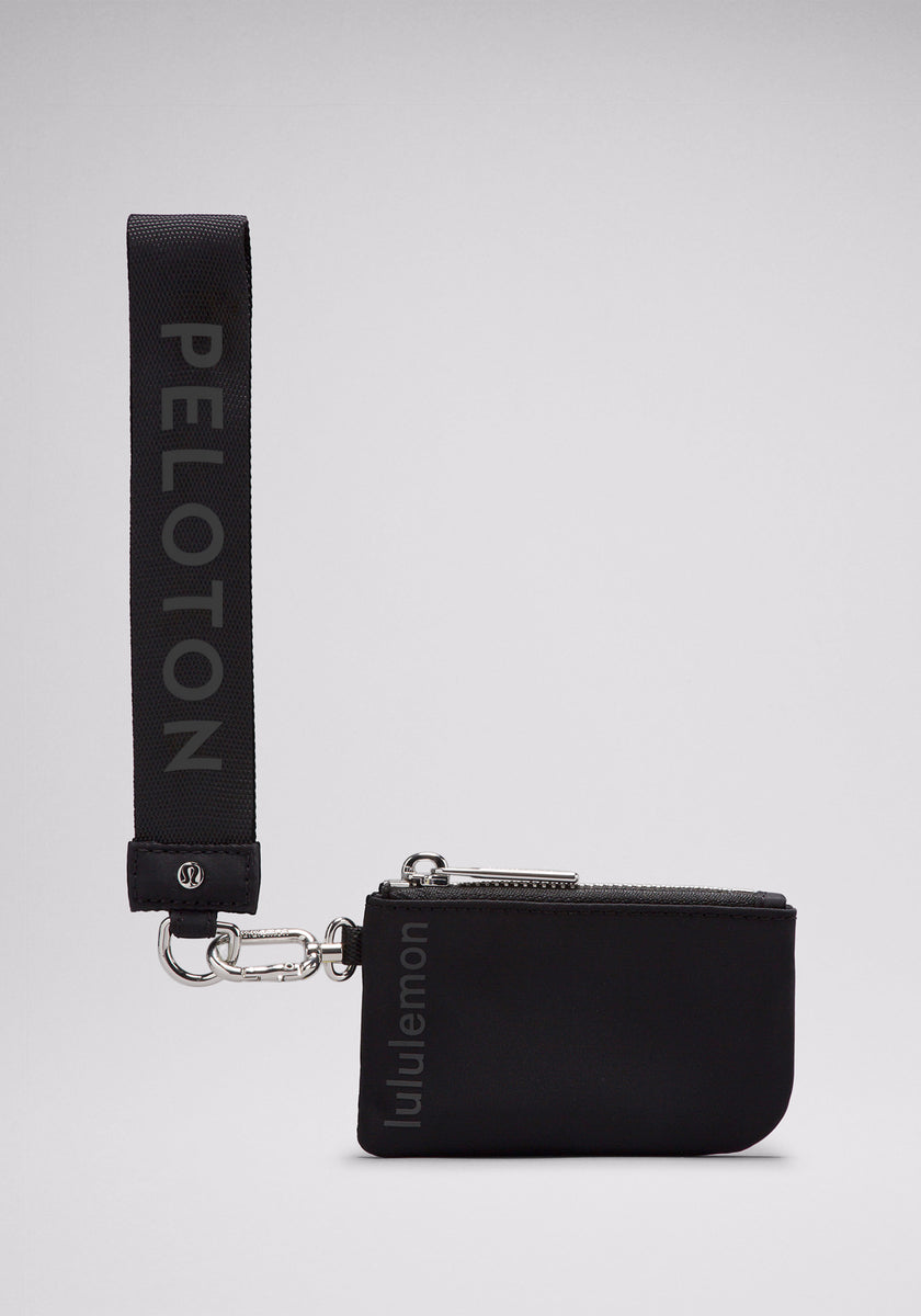 Factory Lululemon Dual Pouch Wristlet / black/ new with tag