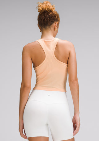 Ebb to Street Cropped Racerback Tank Top