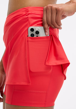 Endurance Light Ruched Skort