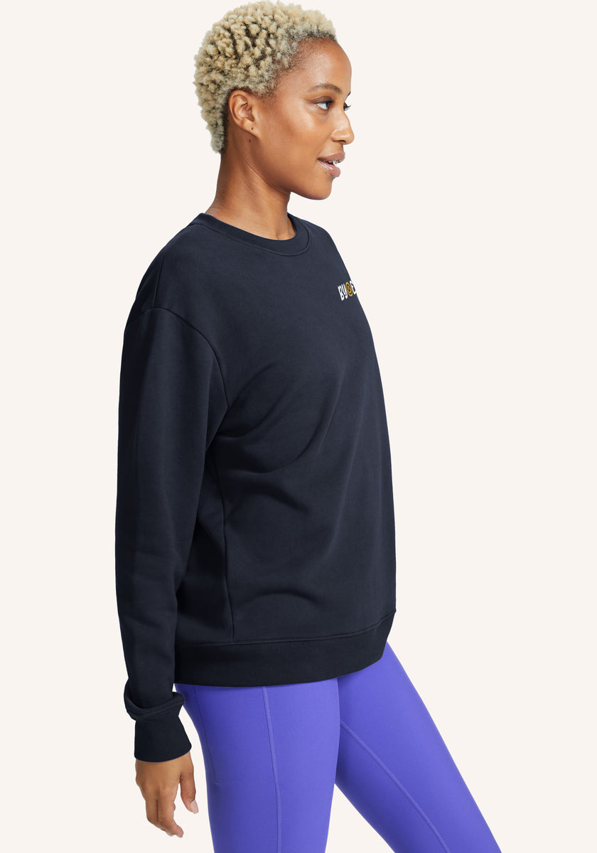Inspired by Callie Crewneck Pullover – Peloton Apparel US