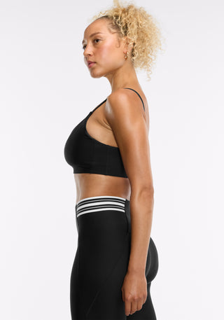 Merit Scoop Neck Mesh Bra