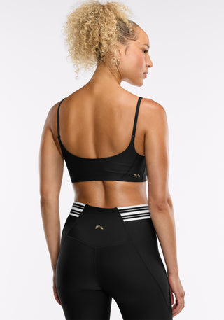 Merit Scoop Neck Mesh Bra