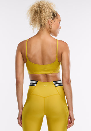 Merit Scoop Neck Mesh Bra