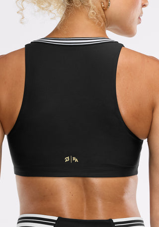 Merit V-Neck Button Henley Bra