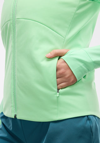 Padded Full Zip Run Vest