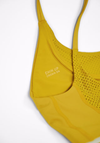 Merit Scoop Neck Mesh Bra