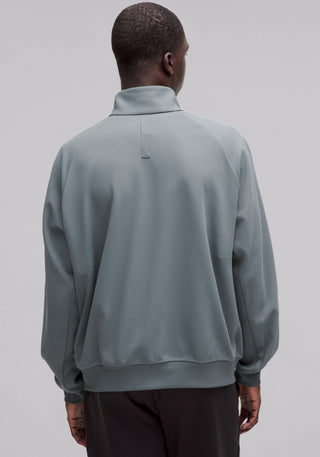 Relaxed-Fit Smooth Twill Track Jacket