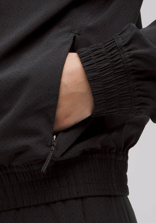 Adapted State Perforated Track Jacket