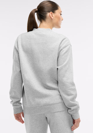 Soft Fleece Mock Neck Sweatshirt