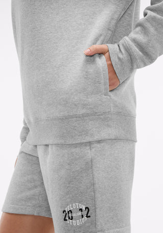 Soft Fleece Mock Neck Sweatshirt