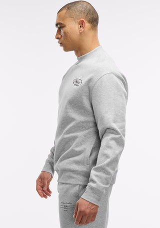 Soft Fleece Mock Neck Sweatshirt