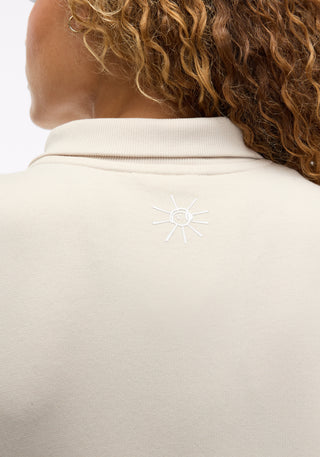 Soft French Terry Polo ¼ Zip