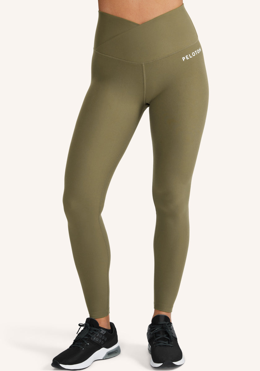 Cross Front High Rise Cadent Legging – Peloton Apparel Us