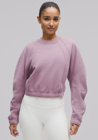 Scuba Cropped Relaxed Crewneck