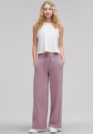Scuba Mid-Rise Wide-Leg Pant | Regular