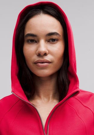Scuba Oversized Half-Zip Hoodie