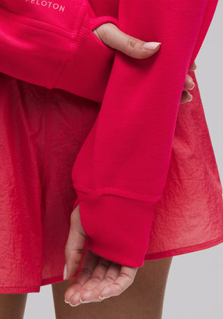 Scuba Oversized Half-Zip Hoodie