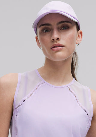 Sculpt Cropped Tank Top | Lace Trim