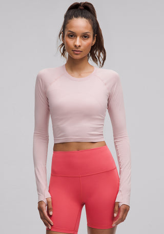 Swiftly Tech Cropped Long-Sleeve Shirt 2.0