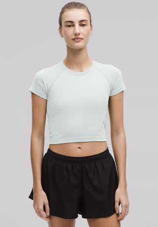 Swiftly Tech Cropped Short-Sleeve Shirt 2.0