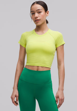 Swiftly Tech Cropped Short-Sleeve Shirt 2.0