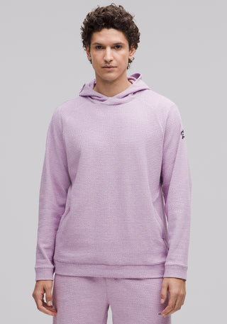 Textured Double-Knit Cotton Hoodie