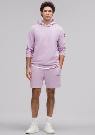 Textured Double-Knit Cotton Hoodie