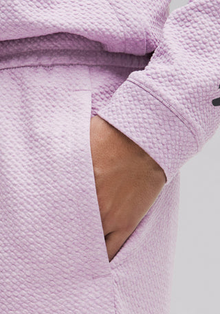 Textured Double-Knit Cotton Short 7"