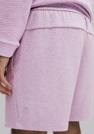 Textured Double-Knit Cotton Short 7"