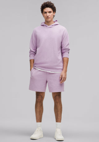 Textured Double-Knit Cotton Short 7"