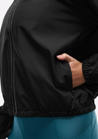 Woven Seamed Run Shell