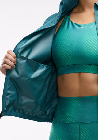 Woven Seamed Run Shell