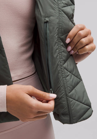 Wunder Puff 600-Down-Fill Cropped Vest