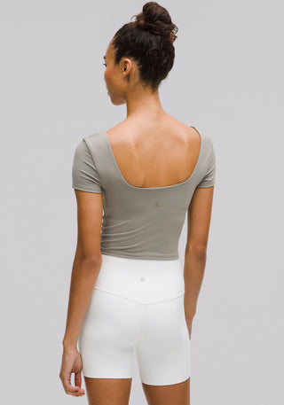 Wunder Under SmoothCover Square-Neck T-Shirt