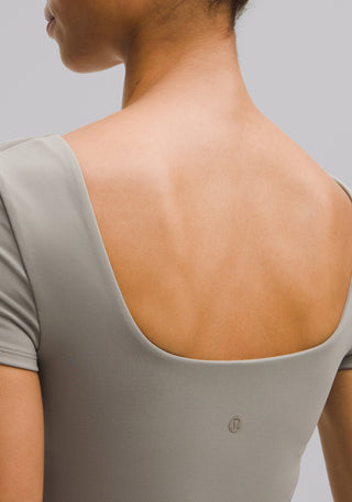 Wunder Under SmoothCover Square-Neck T-Shirt