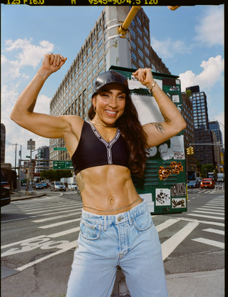 Merit V-Neck Button Henley Bra