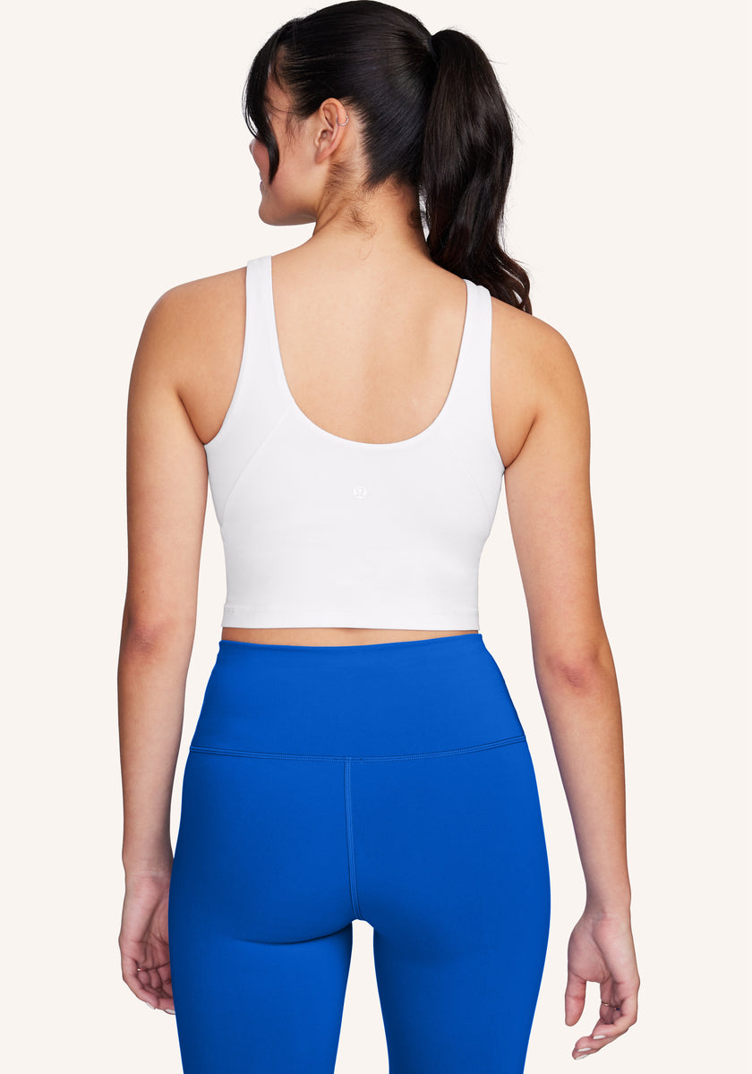 Lululemon Nulu™ Cropped Slim Yoga Short Sleeve Sz 6 Grey Sage/Camo