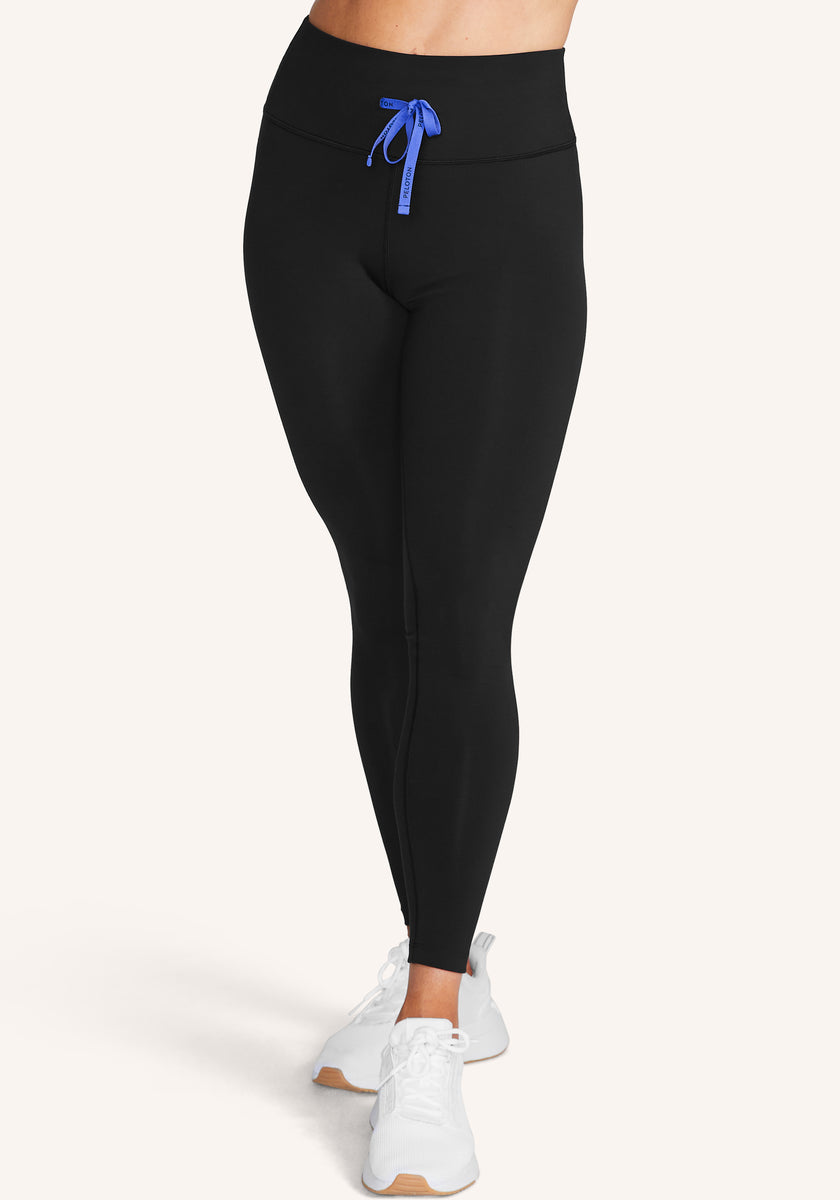 Sacred Hawk Festival High Waist Leggings With Lace Up Front Detail