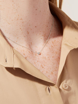 White Gold Diamond Necklace