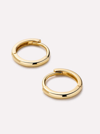 Gold Huggie Hoop Earrings