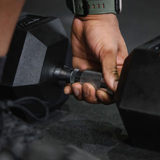 35 LB Rubber Hex Dumbbells