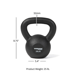 25 LB Cast Iron Kettlebell