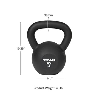 45 LB Cast Iron Kettlebell