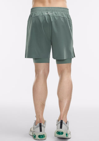 Soft Olive Short Set