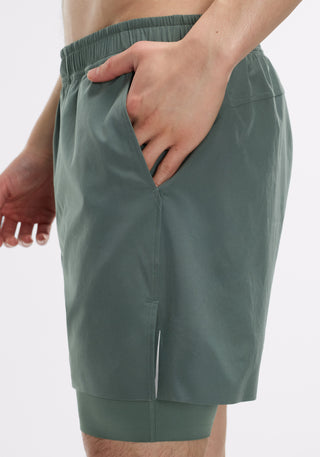 Soft Olive Short Set