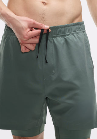 Soft Olive Short Set