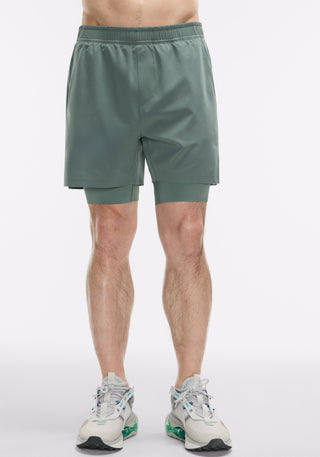 Soft Olive Short Set