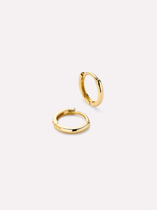 Gold Huggie Hoop Earrings