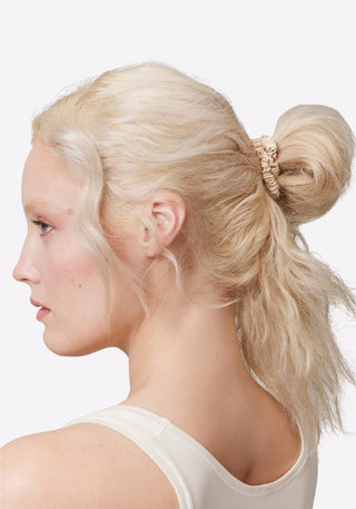 Back to Basics Blonde Skinny Scrunchies